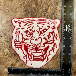 Polo Ralph Lauren Red and White Tiger Patch